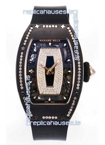 Richard Mille RM007 Black Ceramic Automatic Super Clone Watch 