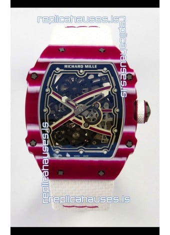 Richard Mille RM67-02 Red NTPT 37 Grams CRMA7 Clone Movement 