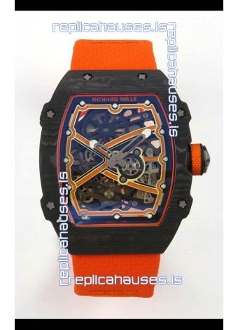 Richard Mille RM67-02 Black NTPT 37 Grams CRMA7 Clone Movement 