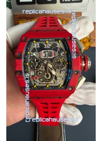 Richard Mille RM11-03 Red Carbon TPT Case Super Clone Watch 