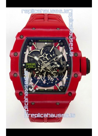 Richard Mille RM035-02 Red NTPT FREE SPRUNG MVMNT Super Clone Watch