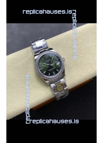Rolex Super Clone Datejust 31MM Green Dial Oyster Super Clone Watch