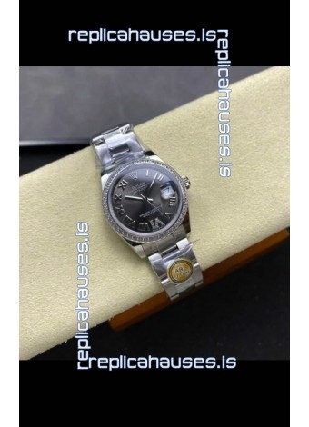Rolex Super Clone Datejust 31MM Grey Dial Oyster Super Clone Watch