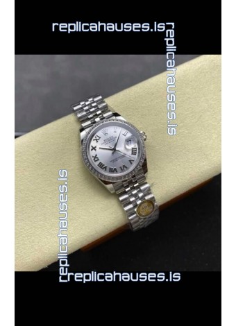 Rolex Super Clone Datejust 31MM Steel Dial Jubilee Super Clone Watch 