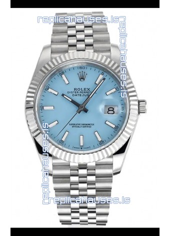 Rolex Datejust Cal.3235 Movement Tiffany Blue 41MM Super Clone Watch 
