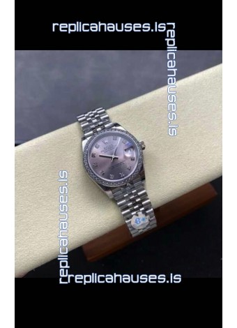 Rolex Super Clone Datejust 31MM Pink Dial Steel Case Super Clone Watch 