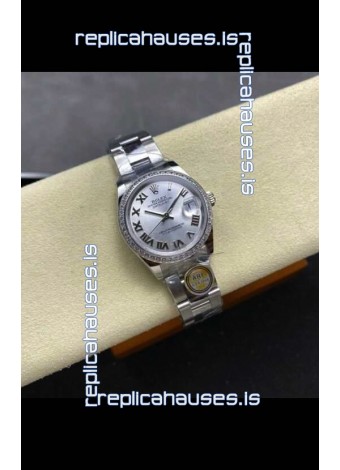 Rolex Super Clone Datejust 31MM Steel Dial and Case Super Clone Watch