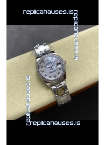 Rolex Super Clone Datejust 31MM Pearl Dial Oyster Super Clone Watch
