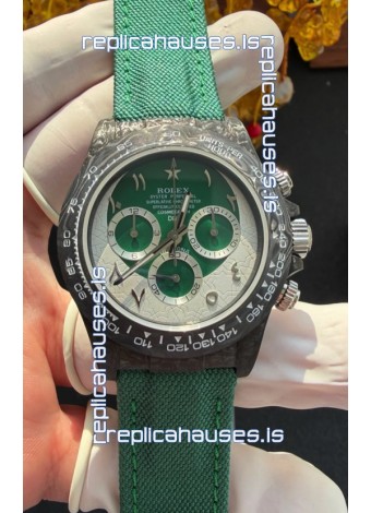 Rolex Daytona DiW Ramadan Carbon Fiber Super Clone Watch 