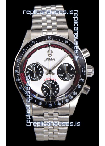 Rolex Daytona Paul Newman 37MM White Dial Manual Wind Super Clone Watch 