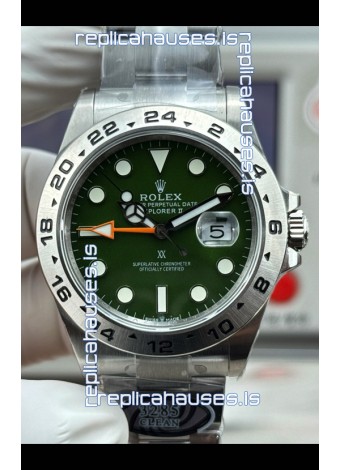 Rolex Explorer II Tree Hunter Green Dial Super Clone Watch 
