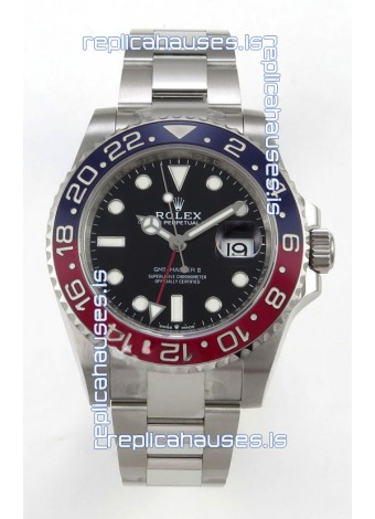 GMT Masters 126710BLRO Pepsi Cal.3285 FREE SPRUNG MVMNT Super Clone 