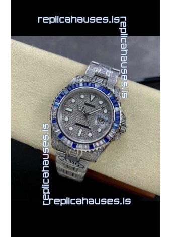 Rolex Submariner 116610 Iced Out Edition 4 Swiss Replica Watch 