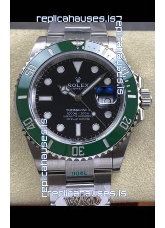 Rolex Submariner 126610LV Kermit FREE SPRUNG MVMNT Super Clone Watch 