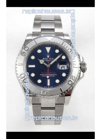Rolex Yachtmaster 40mm Blue Dial 3235 Movement Blue Dial Superclone Watch 