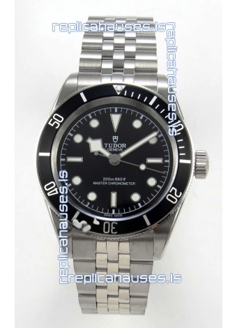 Tudor Black Bay 41 Black Dial and Bezel Jubilee Super Clone Watch 