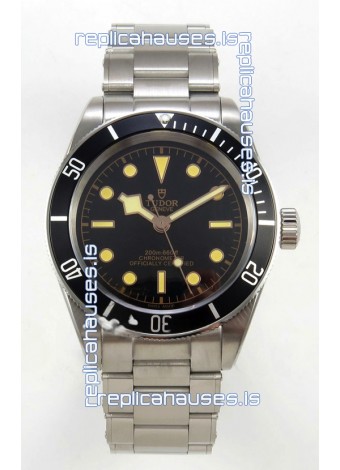 Tudor Black Bay 41 Black Dial and Bezel Oyster Super Clone Watch 