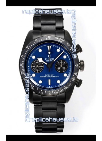 Tudor Heritage Black Bay Chrono Blue Dial Super Clone Watch 41MM