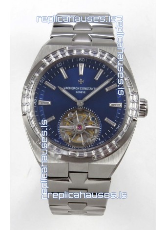Vacheron Constantin Overseas Tourbillon Stainless Steel Super Clone Watch 