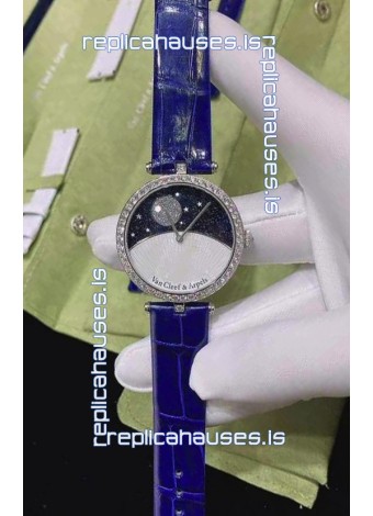 Van Cleef & Arpels Poetic Complications Quartz Watch 