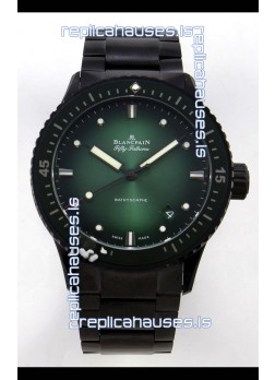 Blancpain Fifty Fathoms Ceramic Case Green Dial Super Clone Watch 