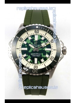 SuperOcean 46 E10379D31L1S1 Super Diver Green CAMO Super Clone Watch 