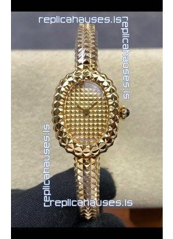 Baignoire De Cartier Yellow Gold Super Clone Quartz Replica Watch