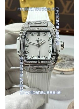Hublot Spirit of Big Bang Steel Case White Dial 39MM Super Clone Watch 