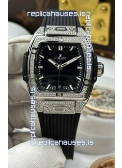 Hublot Spirit of Big Bang Steel Case Black Dial 39MM Super Clone Watch 