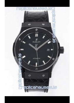 Hublot Classic Fusion Ceramic Casing Black Dial Super Clone Watch 42MM