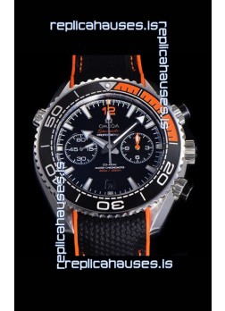 Omega Speedmaster Planet Ocean Black Dial Orange/Black Bezel Super Clone Watch 