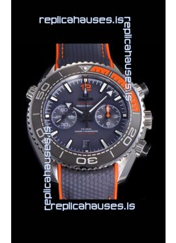 Omega Speedmaster Planet Ocean Grey Dial Orange/Grey Bezel Super Clone Watch 