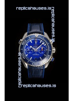 Omega Speedmaster Planet Ocean Blue Dial/Bezel Super Clone Watch 