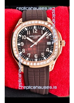 Patek Philippe Aquanaut 5167 Rose Gold Brown Dial 38.5MM Watch
