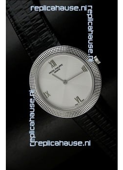Patek Philippe Geneve Swiss Quartz in Steel
