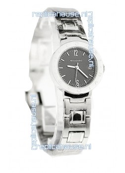 Bvlgari Quartz Japanese Watch in Black Dial