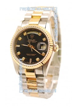 Rolex Day Date Two Tone Swiss Replica Watch