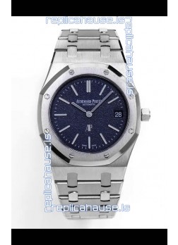 Audemars Piguet Super Clone Royal Oak 16202BC Extra Thin Super Clone Watch Blue Dial
