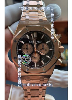 Audemars Piguet Super Clone Royal Oak Chronograph 26331OR Brown Dial Watch 