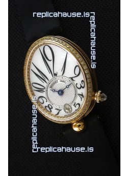 Breguet Reine De Naples Ladies Swiss 1:1 18K Yellow Gold Replica Watch