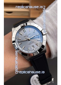 Breitling Chronomat Automatic GMT 40 Steel Dial 1:1 Mirror Swiss Replica Watch