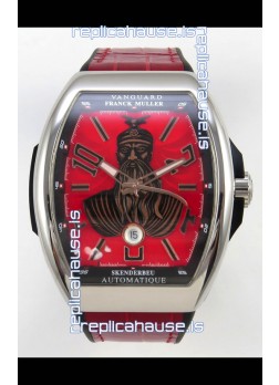 Franck Muller Vanguard Skenderbeu Stainless Steel Swiss Replica Watch 