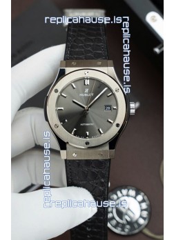 Hublot Super Clone Classic Fusion Titanium Grey Dial 42MM Watch