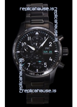 IWC Pilot's IW388306 Super Clone Chronograph 41 Mercedes-AMG Pertonas F1 Ceramic Watch