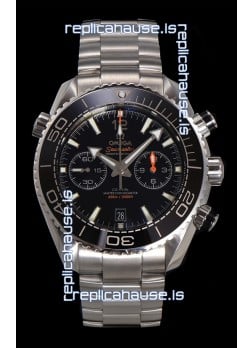 Omega Super Clone Planet Ocean 600M Chronograph 904L Steel Replica Watch 