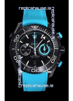 Omega Super Clone Planet Ocean 600M Chronograph Emirates Edition Swiss Replica