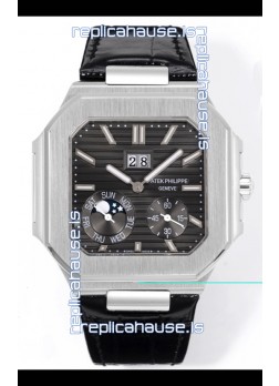 Patek Philippe Cubitus 5822 904L Steel Casing Grey Dial Swiss Replica Watch