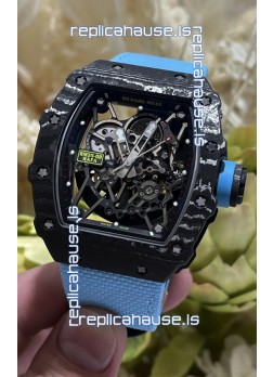 Richard Mille 035-02 Black NTPT Real Vaucher Movement Super Clone Watch 