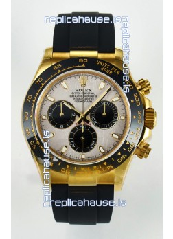 Rolex Daytona Super Clone 116518 Yellow Gold Meteorite Dial Original Cal.4130 Movement