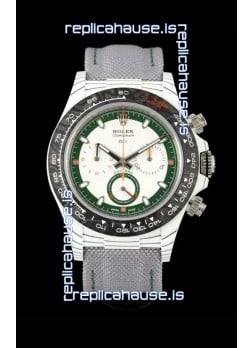 Rolex Daytona DiW Alpine Edition Watch - Forged Cabon Casing 1:1 Mirror Replica